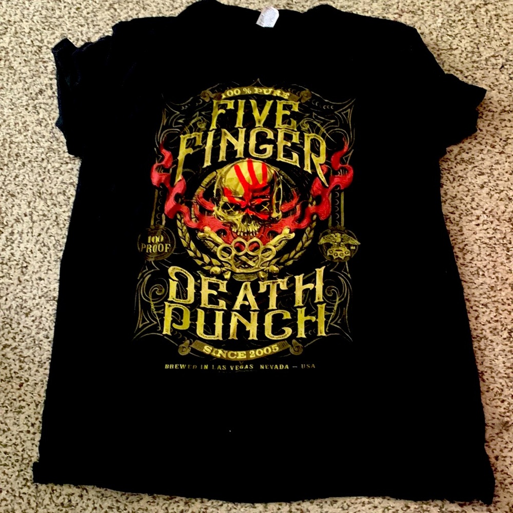 Five finger death Punch band shirt